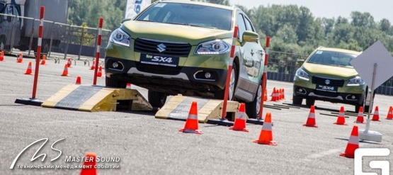 «MasterSound» для всероссийского тест-драйва Suzuki New SX4 (Новосибирск и Красноярск)